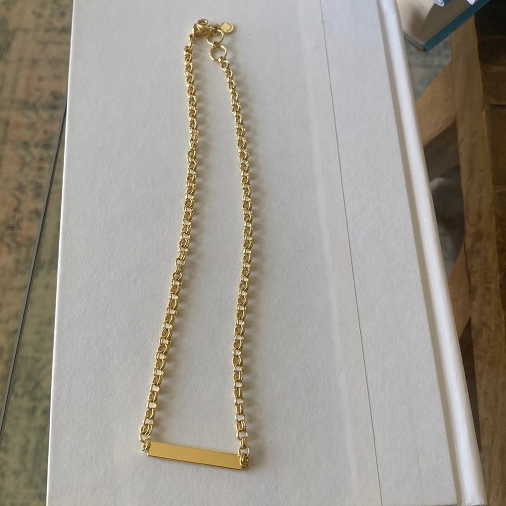 Gorjana Lou Tag necklace